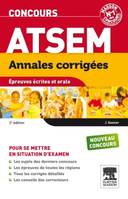 Annales corrigées Concours ATSEM 2E, annales corrigées, épreuves écrites et orale