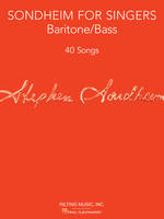 Sondheim for Singers - Baritone/Bass Vocal Collect, 40 Songs