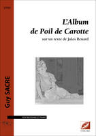 L'album de Poil de Carotte, Voix moyenne et piano