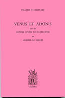 Vénus et Adonis - Shakespeare / Le Dœuff