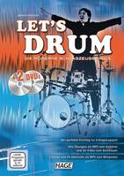 Let's Drum, Die moderne Schlagzeugschule mit 2 DVDs