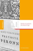 Droits et justices du Moyen âge, Recueil d'articles d'histoire du droit