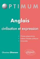 Anglais : civilisation et expression, civilisation et expression