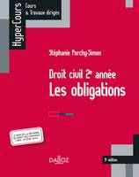 Droit civil 2e année, les obligations - 9e éd., Les obligations