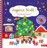 Un livre à lire et écouter, Joyeux Noël ! - livre sonore, avec comptines en anglais + sons