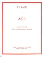 Aria extr. de la Suite en ré maj. (transcription)