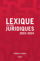 Lexique des termes juridiques 2023-2024