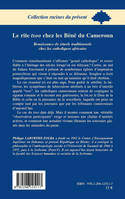 LE RITE TSOO CHEZ LES BENE DU CAMEROUN - RENAISSANCE DE RITUELS TRADITIONNELS CHEZ LES CATHOLIQUES A, Renaissance de rituels traditionnels chez les catholiques africains