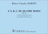 L'A.B.C. du 4 Mains, Opus 123, Alternées entre le maitre et l'élève pour la 1re et la 2e partie