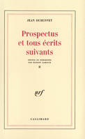 Prospectus et tous écrits suivants (Tome 2)