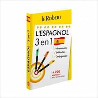 Le Robert L'espagnol 3 en 1