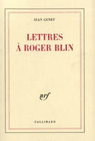 Lettres à Roger Blin