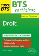 Droit - BTS Tertiaires - 1re et 2e années