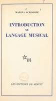 Introduction au langage musical