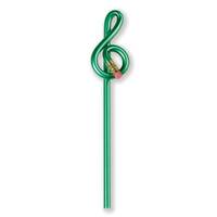 Pencil G-clef green, Green