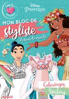 Disney Princesses - Mon bloc de styliste - Coup de coeur créations - Autour du monde