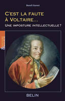 C'est la faute à  Voltaire..., Une imposture intellectuelle?