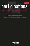 PARTI n° 38 - Démocratie métropolitaine, action collective et participation citoyenne