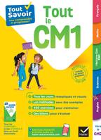 Tout Savoir CM1 - Tout-en-un, cours, méthodes et exercices dans toutes les matières