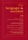 Langage et société, n°108/juin 2004, « Comment tu m'parles ! ». Les pronoms d'adresse : langue et discours