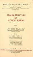 Administration et monde rural