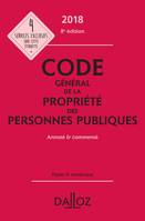 Code général de la propriété des personnes publiques 2018 annoté et commenté - 8e éd.