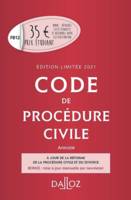 Code de procédure civile 2021 annoté. Édition limitée - 112e ed., Annoté