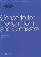 Horn Concerto, Horn and Orchestra. Réduction pour piano avec partie soliste.