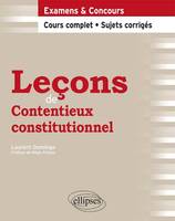 Leçons de Contentieux constitutionnel