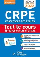 CRPE, professeur des écoles, Tout le cours, épreuves écrites et orales