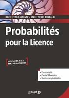 Probabilités pour la Licence