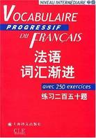 VOCABULAIRE PROGRESSIF DU FRANCAIS (NIVEAU INTERMEDIAIRE)