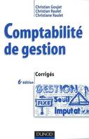 Comptabilité de gestion, corrigés