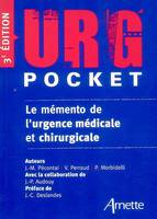 Urg'pocket, le mémento de l'urgence médicale et chirurgicale