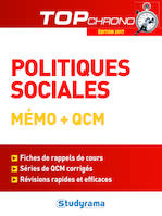 Politiques sociales , mémo + QCM : édition 2017