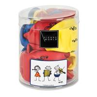 Balloon box Little Phils (20 pcs), 20 pcs in red, blue, yellow
