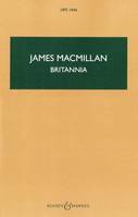 Britannia, HPS 1446. Orchestra. Partition d'étude.