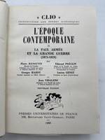 L'époque contemporaine. Tome II. La paix armée et la grande guerre (1871 - 1919)