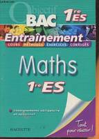 Objectif Bac - Entraînement - Maths 1ère ES