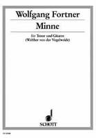 Minne, Kantate in alter Manier. tenor and guitar. ténor.