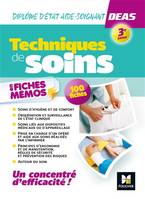 Techniques de soins en fiches mémos / DEAS, diplôme d'Etat d'aide-soignant : 100 fiches, En fiches mémos