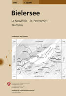 Carte nationale de la Suisse, 1145, Bieler See 1145