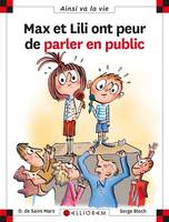 Max et Lili ont peur de parler en public, N.117