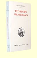 Recherches thomasiennes, Études revues et augmentées