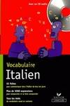 Vocabulaire Italien + CD audio