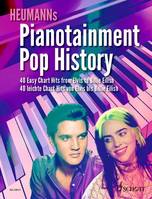 Pianotainment Pop History, 40 Easy Chart Hits from Elvis to Billie Eilish. piano. Recueil de chansons.