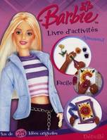 Barbie, créer en s'amusant, livre d'activités