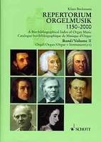Catalogue bio-bibligraphique de Musique d'Orgue, Compositeurs - OEuvres - Éditions. 57 pays - Une sélection