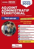 Adjoint administratif territorial, Externe, interne, 3e voie, examen professionnel, catégorie c