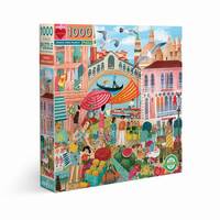 Puzzle - 1000 pièces - Venice Open Market